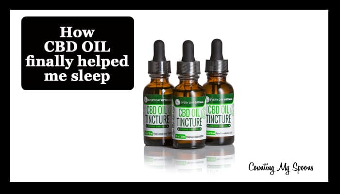 CBD oil for improved sleep