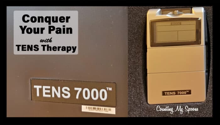 TENS 7000 digital TENS unit kit - Conquer your pain